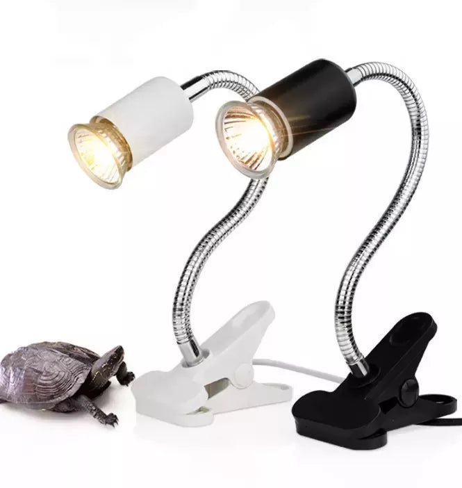 Soporte Lampara Flexible Para Bombillo De Calor Reptil Luz Uva Uvb