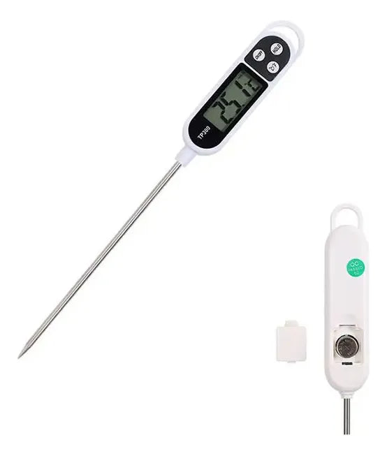 Termómetro digital con sonda para cocina, carnes, BBQ y alimentos