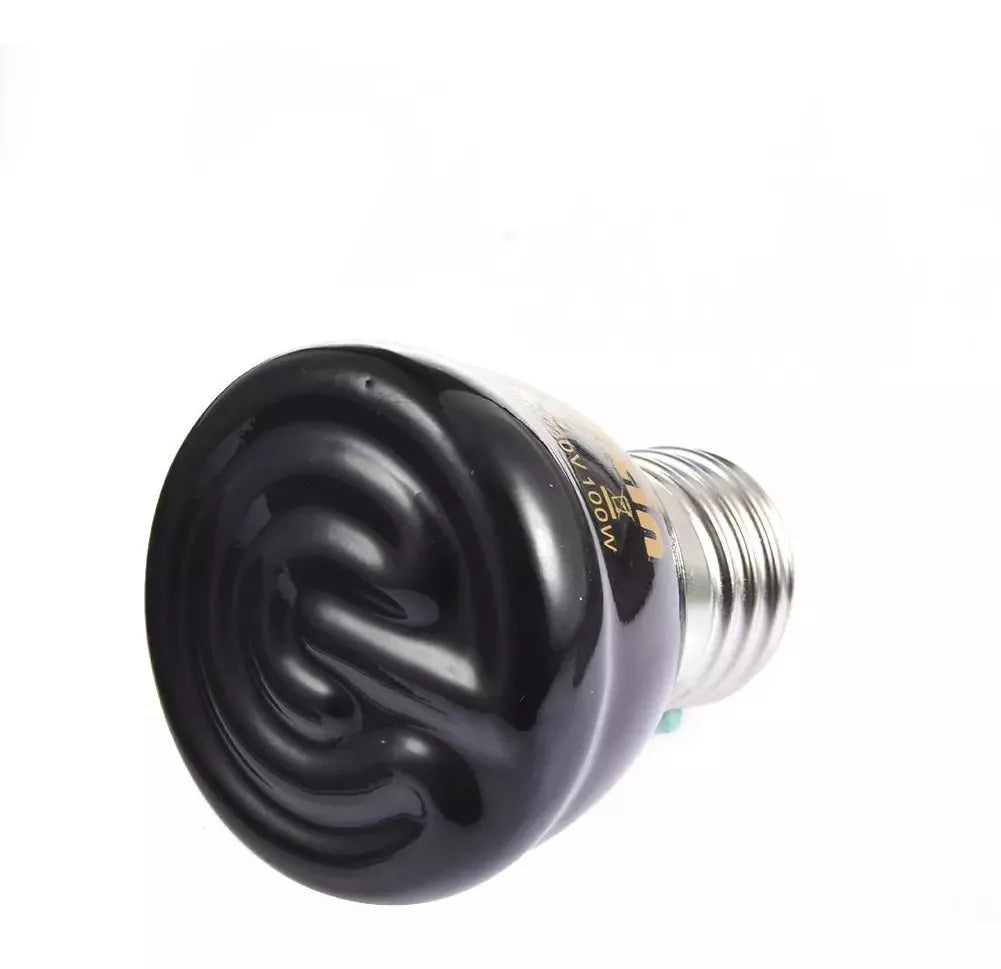 Bombillo Mini De Cerámica Calentador Reptil Uva+ Uvb3.0