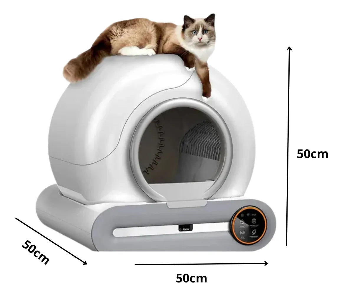 Arenero Inteligente Para Gato Con Pantalla Táctil