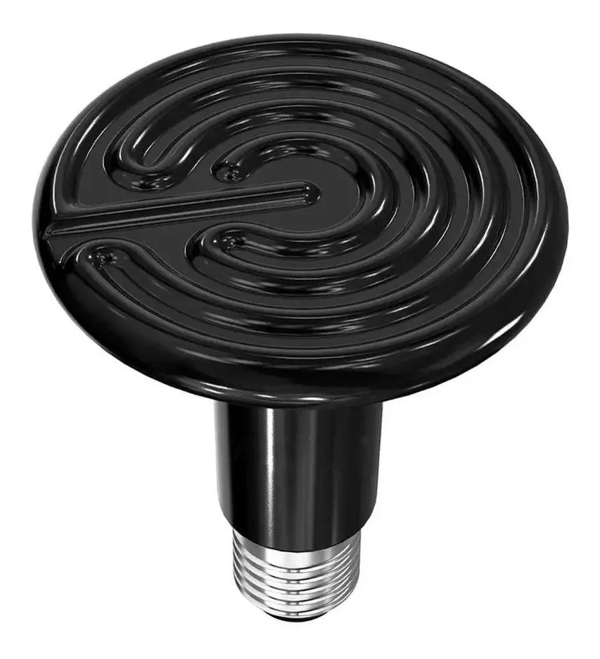 Bombillo De Cerámica Calentador Reptil Uva+ Uvb3.0 50W, 75W, 100W, 150W