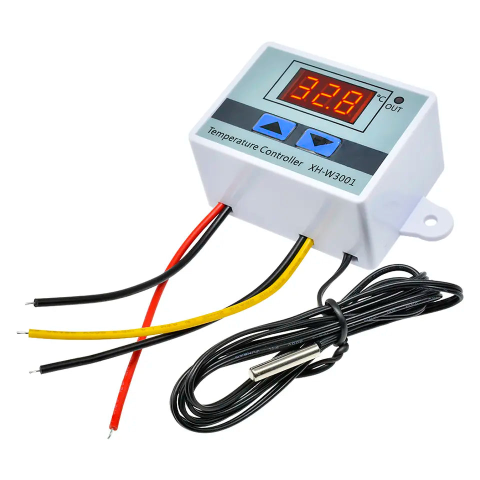 Termostato Digital W3001 Incubadora Control Temperatura 110v