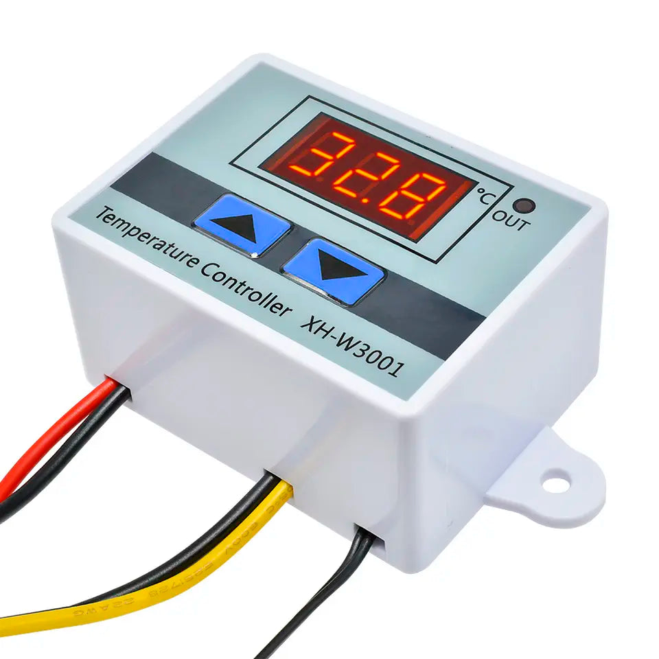 Termostato Digital W3001 Incubadora Control Temperatura 110v