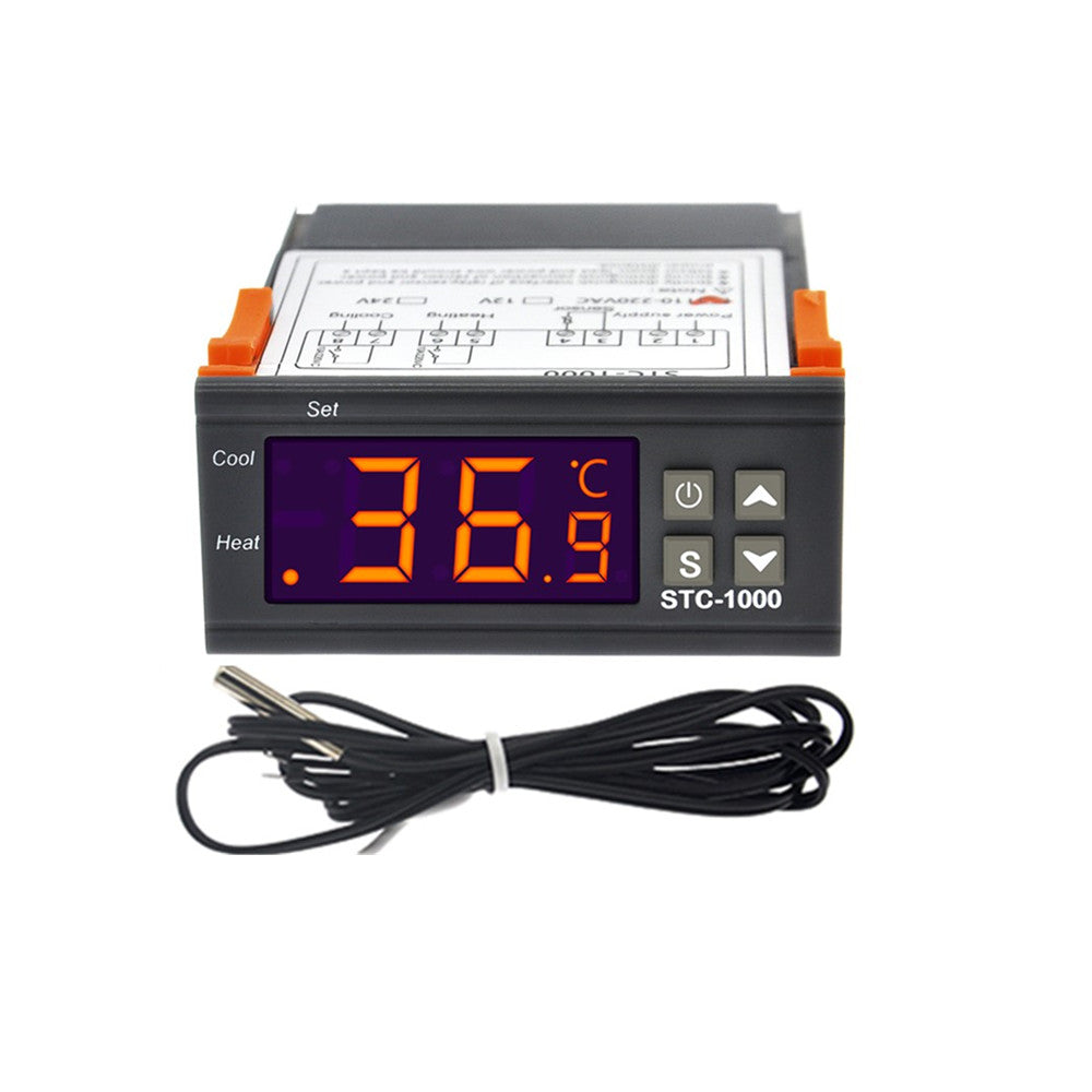 Termostato Digital STC1000 con sensor