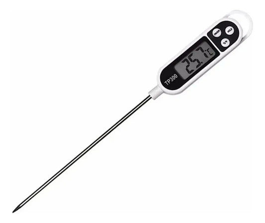 Termómetro digital con sonda para cocina, carnes, BBQ y alimentos