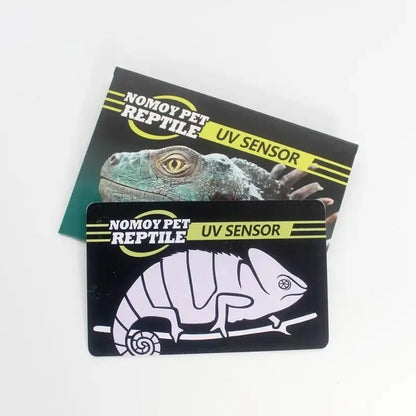 Tarjeta de Prueba UVB para Terrarios – Medidor de Luz para Reptiles