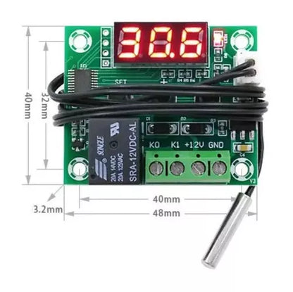 Termostato Digital Control Temperatura W1209 12v Incubadora