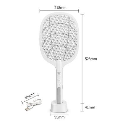 Raqueta eléctrica mata insectos recargable
