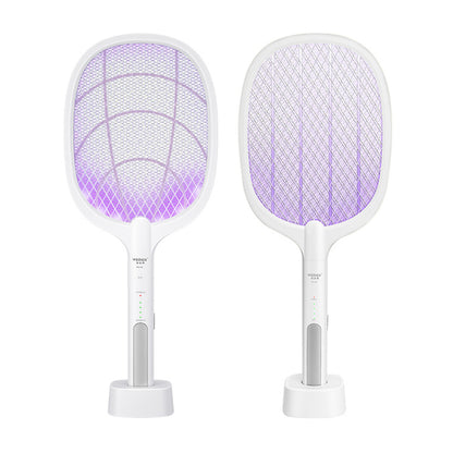 Raqueta eléctrica mata insectos recargable